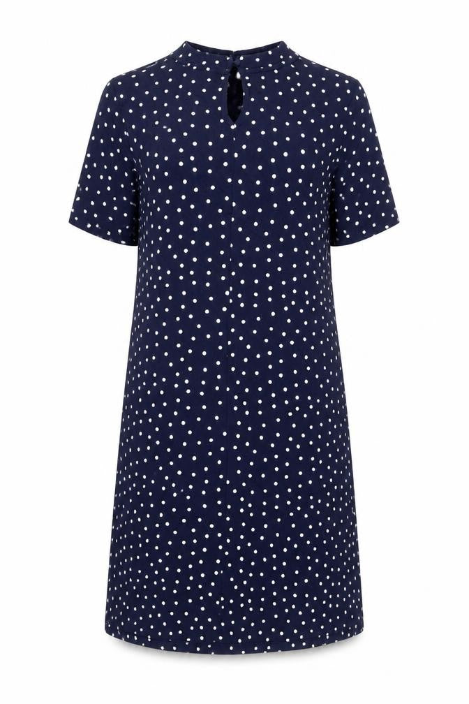 Marks and Spencer Women's Blue Polka Dot Shift Dress