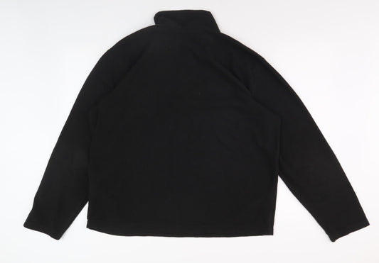Regatta Men's Black Fleece Pullover Sweatshirt L