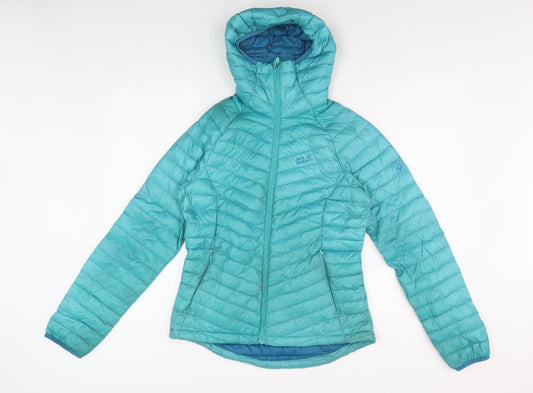 Jack Wolfskin Women's Blue Puffer Jacket Size S