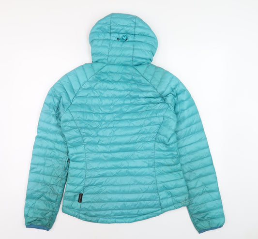 Jack Wolfskin Women's Blue Puffer Jacket Size S