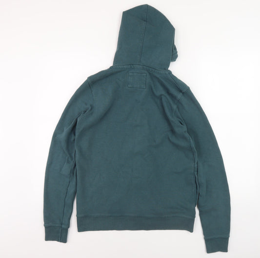 Fat Face Men's Green Hooded Jacket S