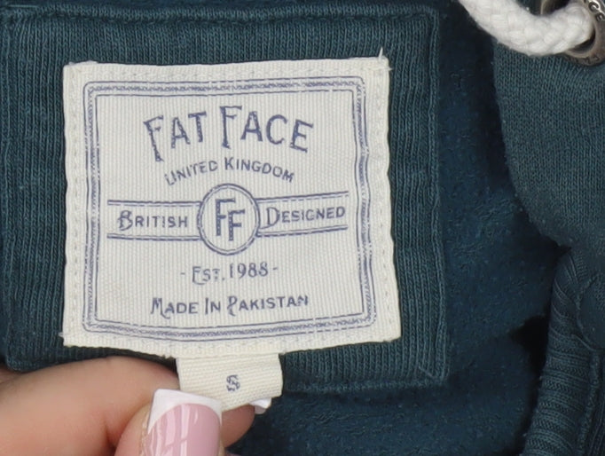 Fat Face Men's Green Hooded Jacket S