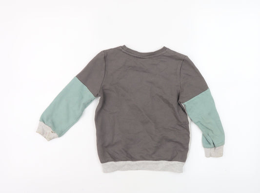 George Boys Grey Batman Sweatshirt 4-5 Years Pullover