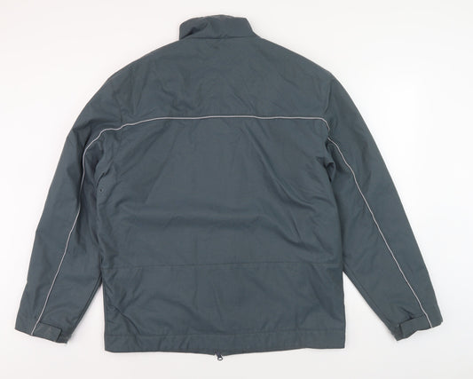 Burton Men's Grey Jacket M Zip Fastening