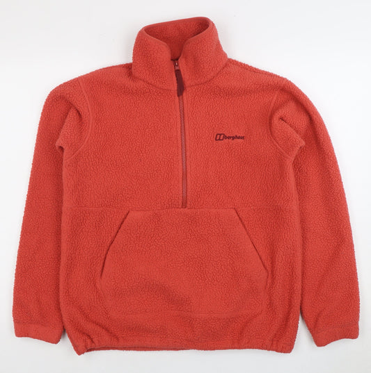 Berghaus Women's Red Fleece Sweatshirt, Size S