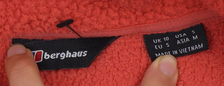 Berghaus Women's Red Fleece Sweatshirt, Size S