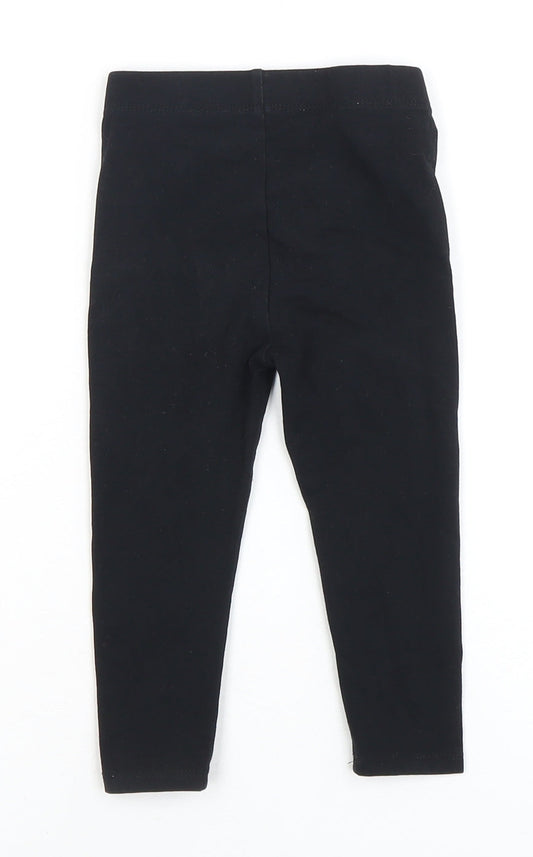 Nike Black Leggings, Unisex Baby, 18-24 Months, Sports Style