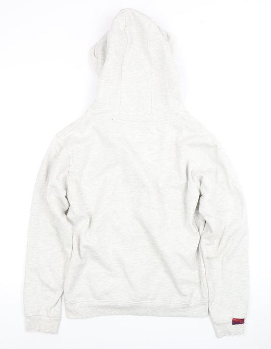 London King Boys Hoodie 13-14 Years White Graphic Pullover