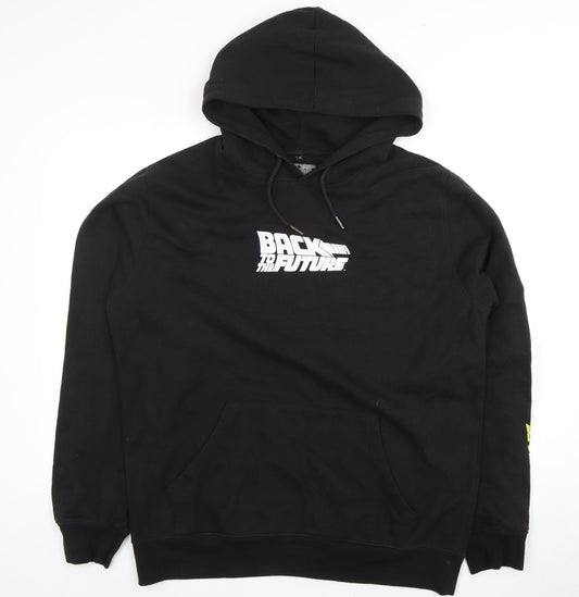 Universal Men’s Black XL Back to the Future Hoodie