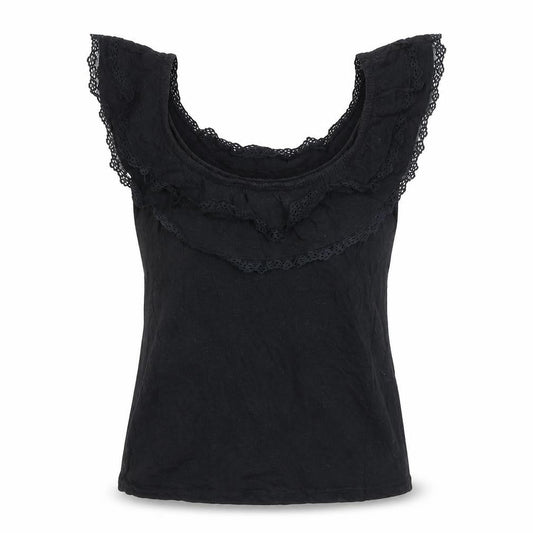 Womens UK Size S Brave Soul Black  Tank