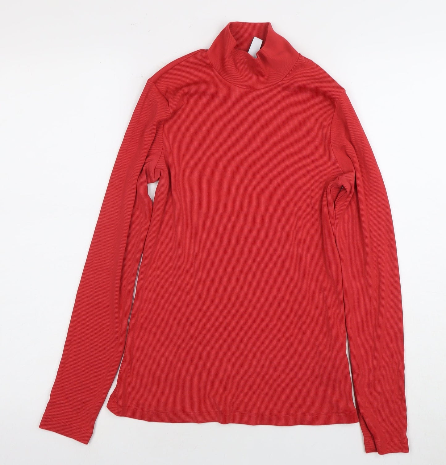 Red & Other Stories Women’s M High Neck Long Sleeve Top