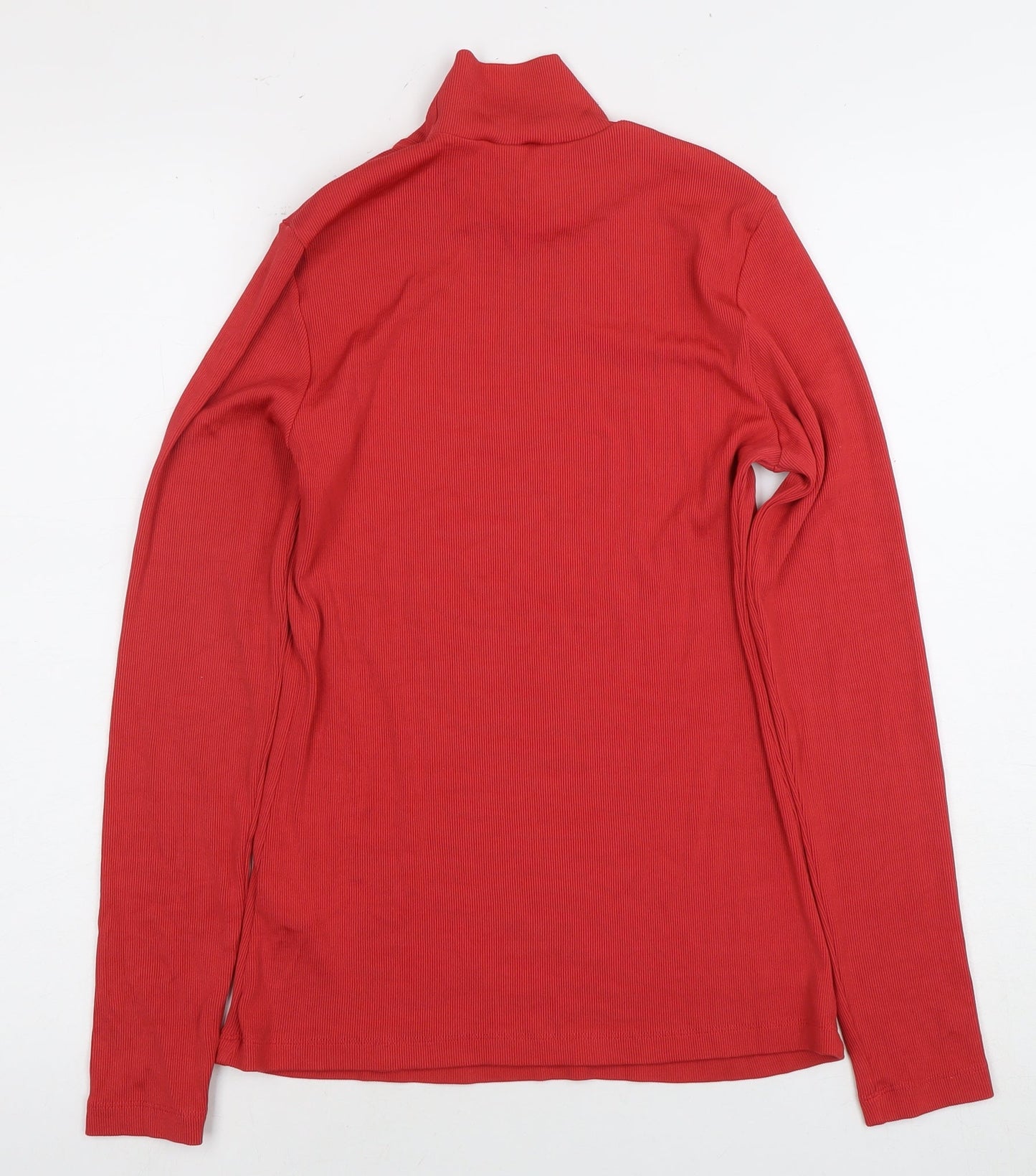Red & Other Stories Women’s M High Neck Long Sleeve Top