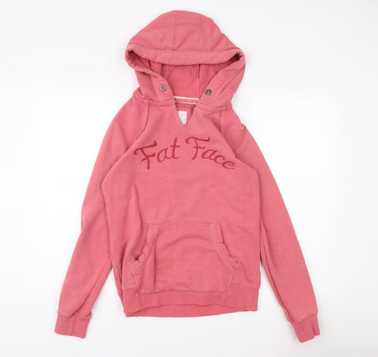Fat Face Pink Hoodie, Women's Size 10
