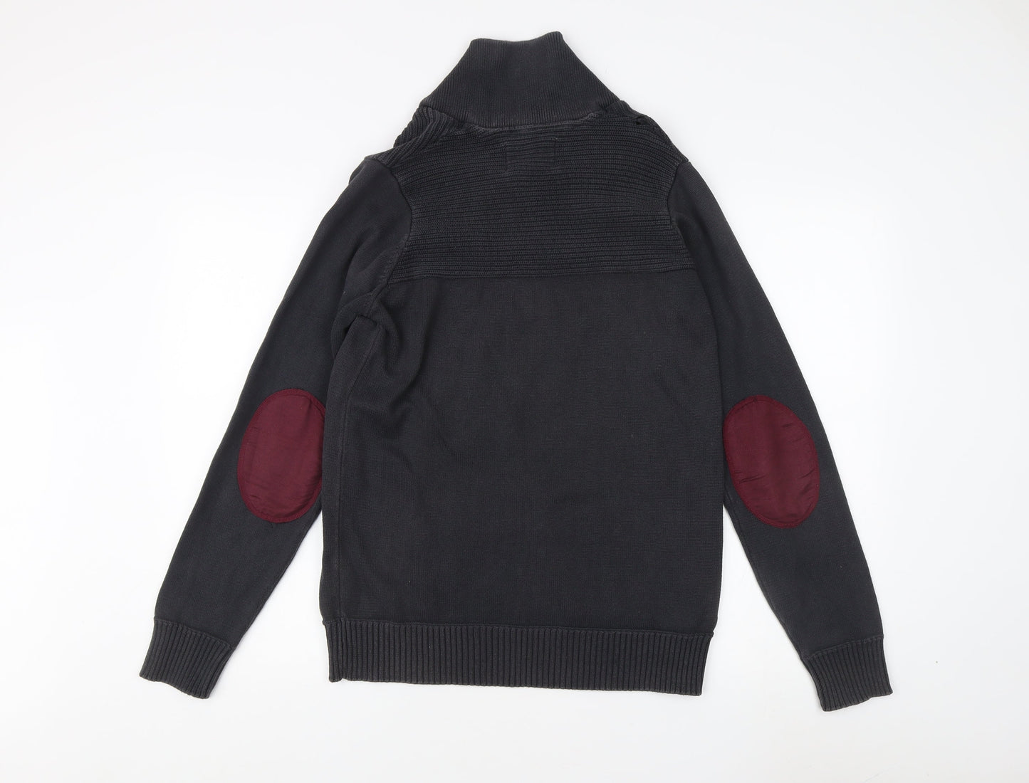 Jack & Jones Black Pullover High Neck Jumper M