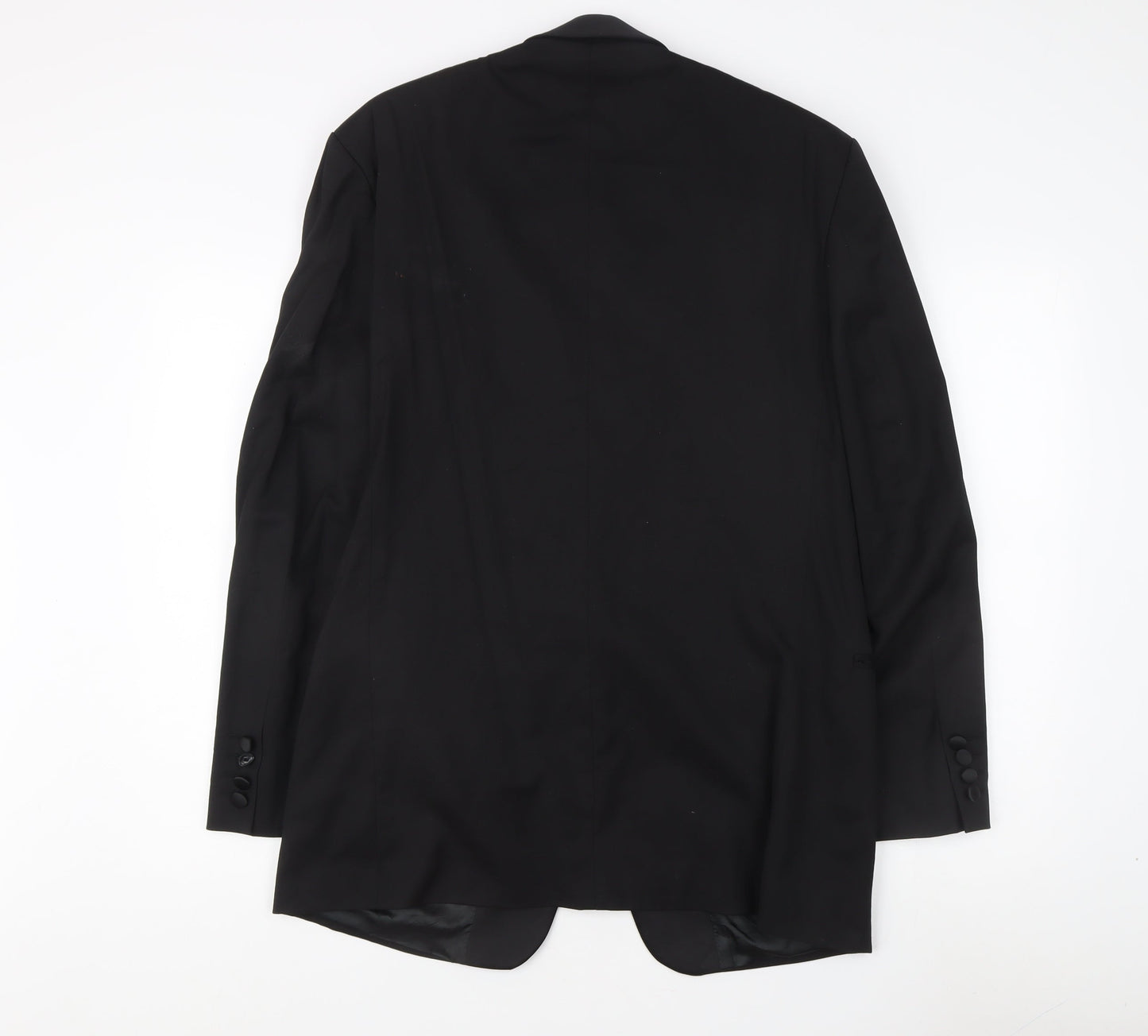 Pierre Cardin Men's Black Wool Tuxedo Blazer Size L Formal