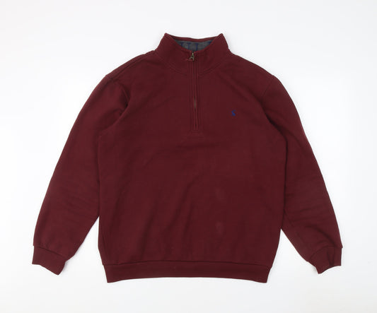 Joules Men's Red M Pullover Sweatshirt