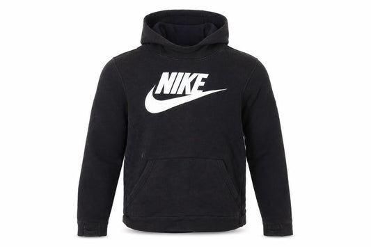 Teens UK L Regular Nike Black Pullover Hoodie
