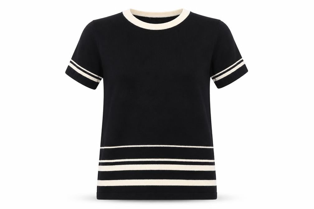 Womens UK Size S Alexon Black  T-Shirt