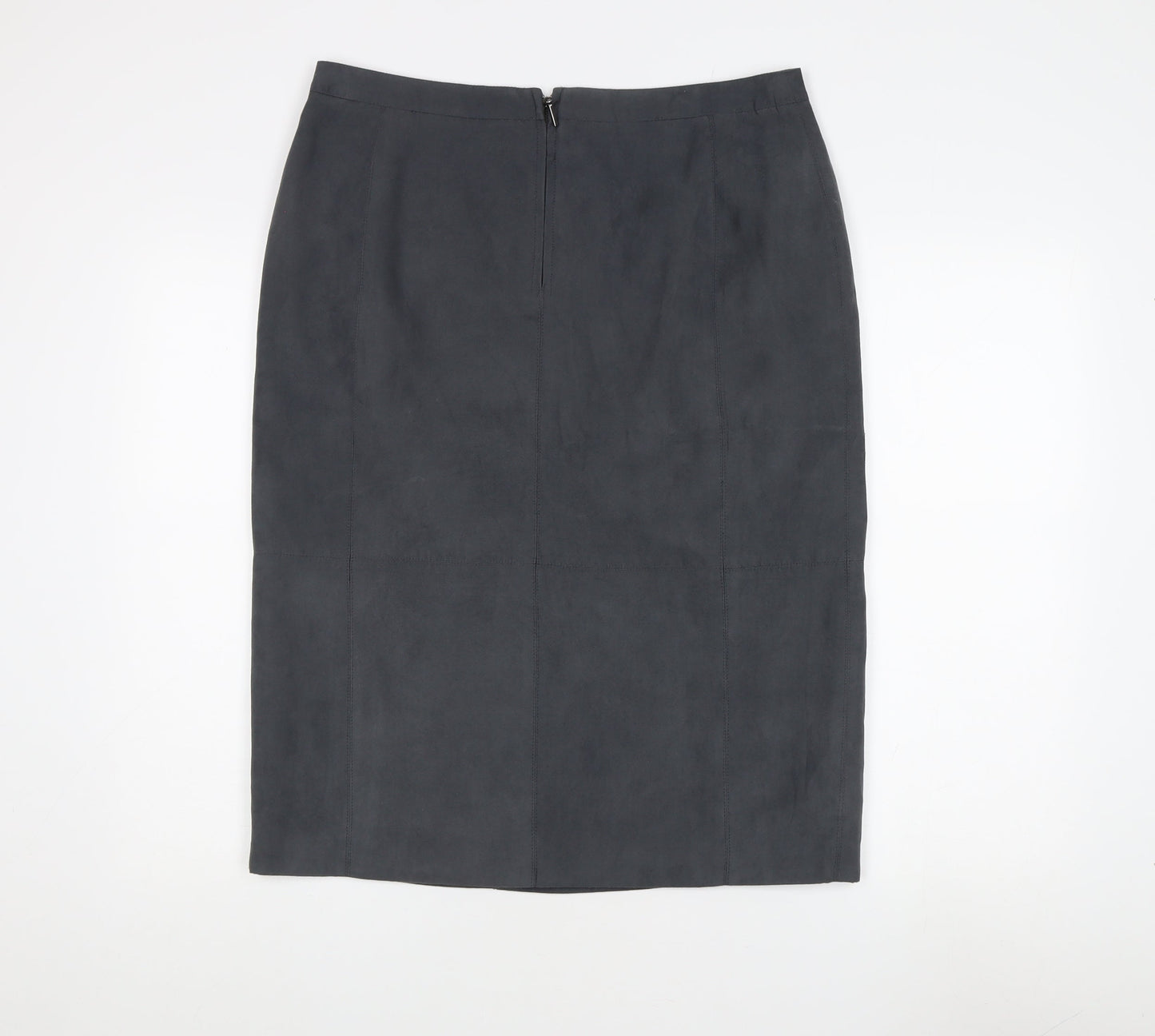 Laura Ashley Women's Black Midi Pencil Skirt, UK 14