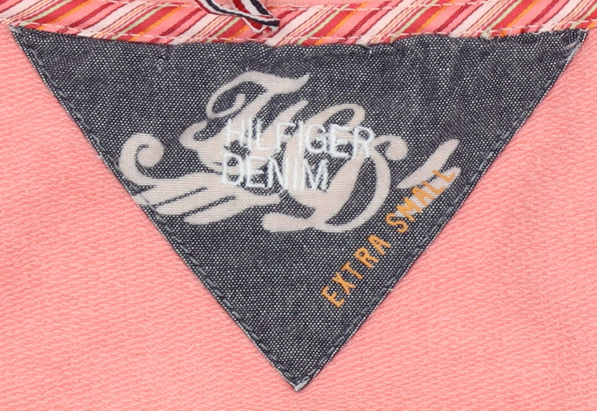Tommy Hilfiger Women’s Pink XS Pullover Hoodie