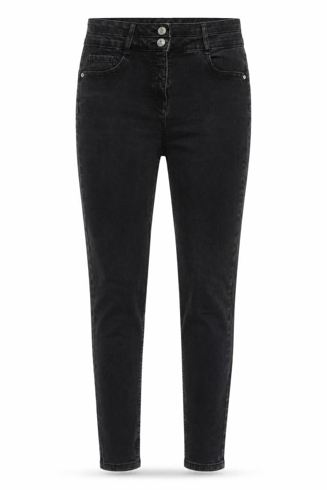 Front view of Falmer Heritage Women's Black Skinny Jeans, size 8