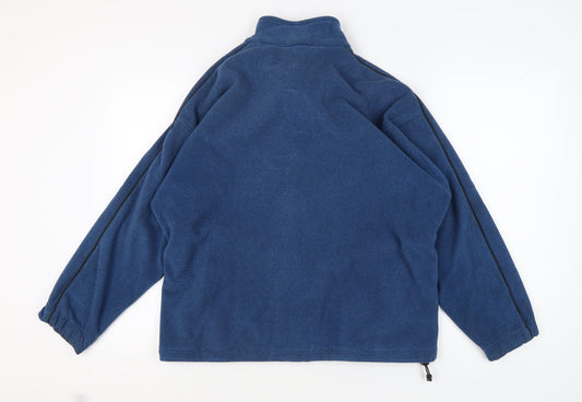 TOG 24 Men's Blue Fleece Jacket, L - Perfect for Outdoor
