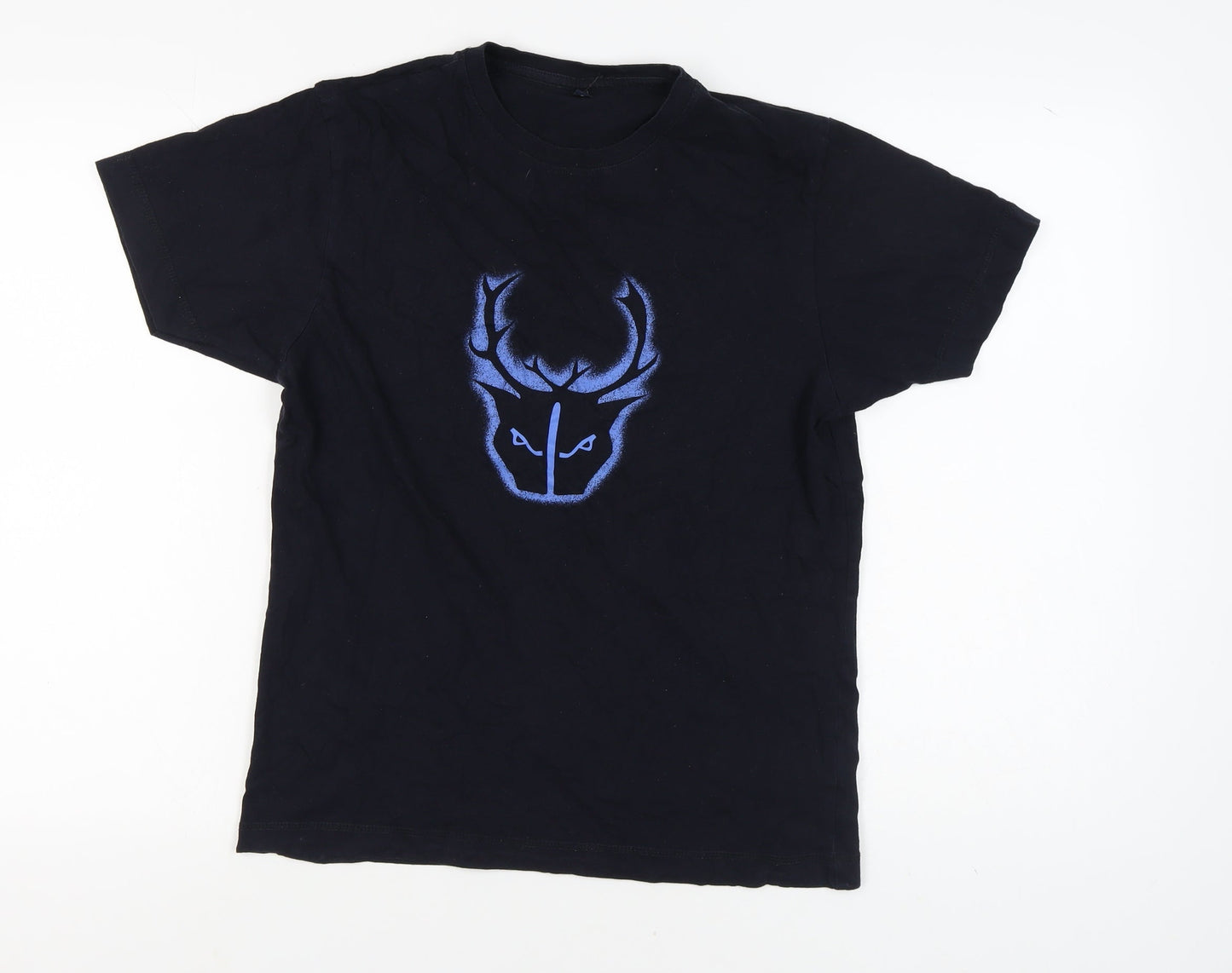 Continental Men's S Black Graphic Print T-Shirt