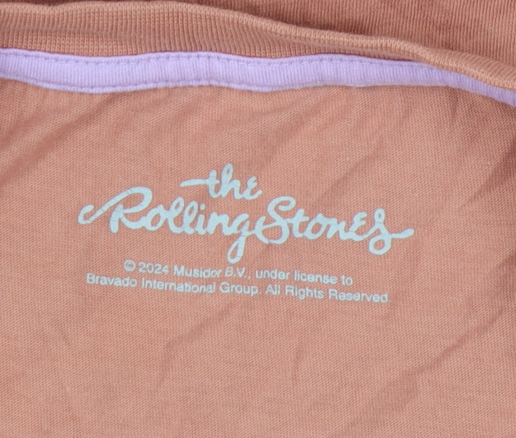 The Rolling Stones Unisex Multicoloured L T-Shirt