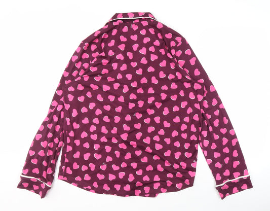 DKNY Women's Multicoloured Pyjama Top - Size L