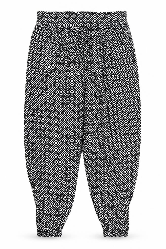 Marks and Spencer Women's Black Harem Trousers Size 8
