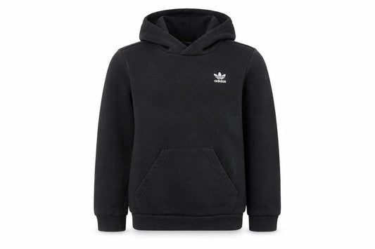 Adidas Boys Black Pullover Hoodie 9-10 Years