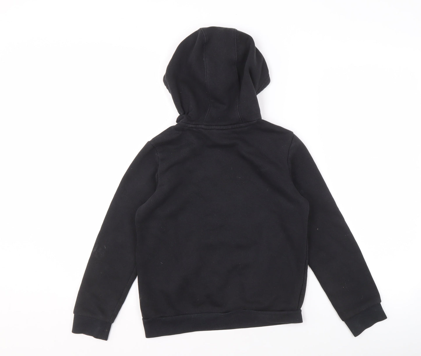 Adidas Boys Black Pullover Hoodie 9-10 Years