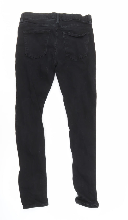 River Island Men's Black Skinny Jeans Size 30 Regular