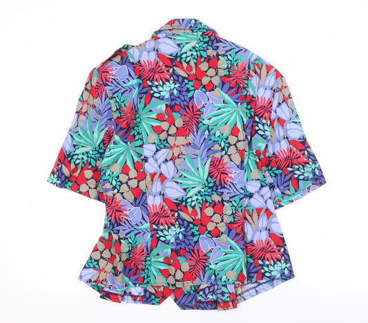 Eastex Women's Multicoloured Floral Blouse 10