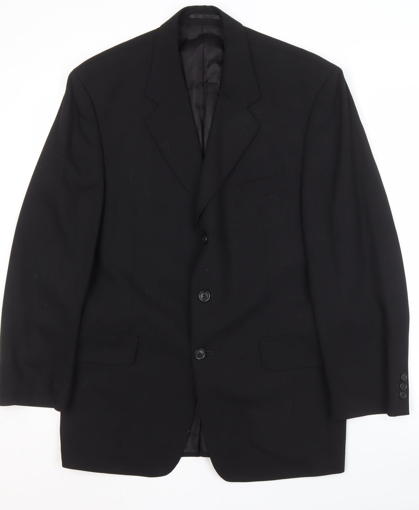 Pierre Cardin Men's Black Classic Blazer 38S