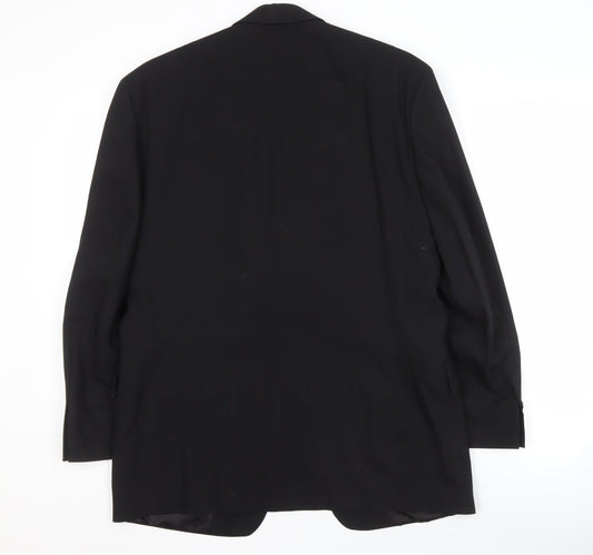 Pierre Cardin Men's Black Classic Blazer 38S