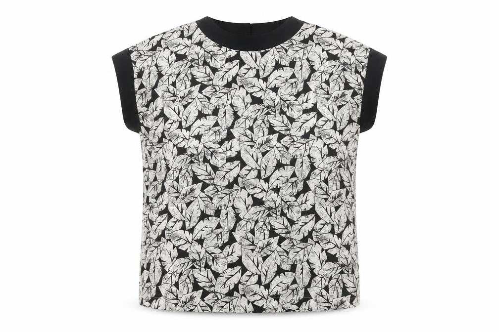 Womens UK Size 12 Eastex Black Polyester Blouse