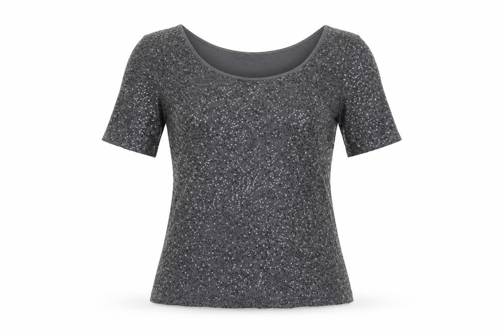 Womens UK Size XS Banana Republic Grey 100% Cotton T-Shirt