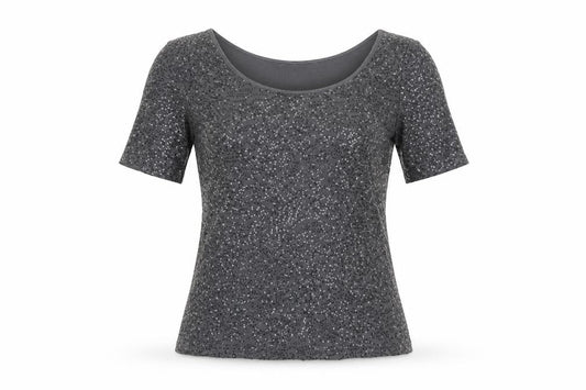 Womens UK Size XS Banana Republic Grey 100% Cotton T-Shirt