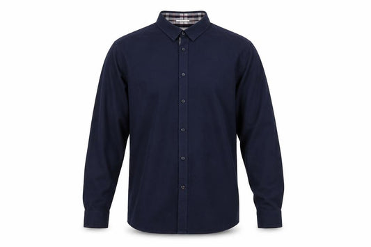 Jack & Jones Men's Large Blue Casual Long Sleeve Shirt