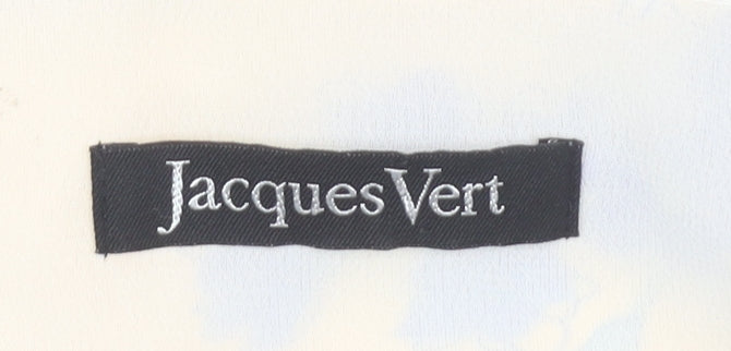 Jacques Vert Women’s Yellow Floral Chiffon Blouse Size 12