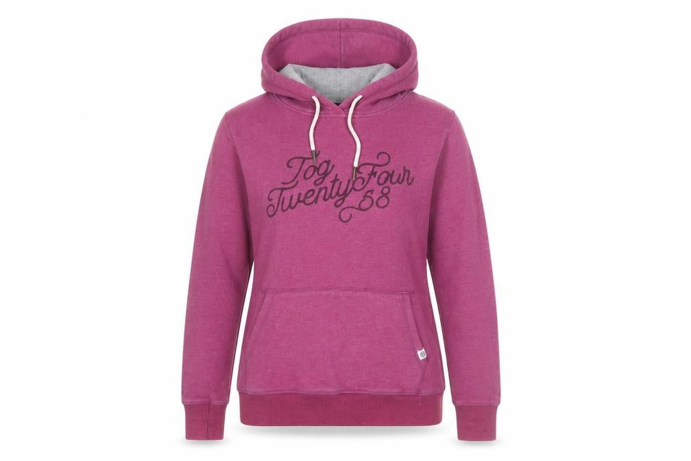 Womens UK 8 Regular TOG24 Purple Pullover Hoodie