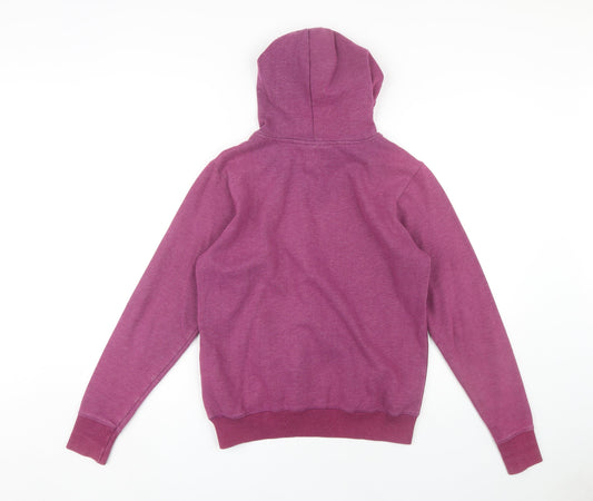 TOG24 Women's Purple Pullover Hoodie, Size 8, Logo Accent