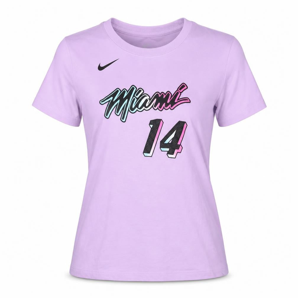Womens UK Size S Nike Purple 100% Cotton T-Shirt