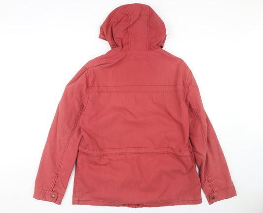 Jasper Conran Men's Red Parka Jacket L