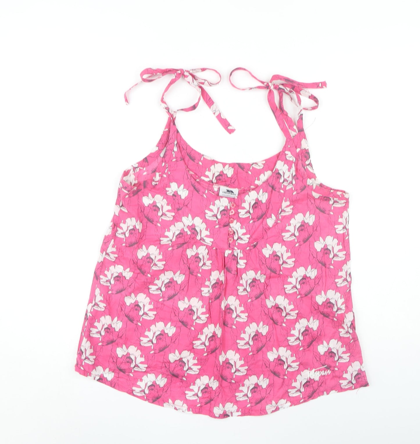 Trespass Women's Pink Camisole Tank Floral Size M