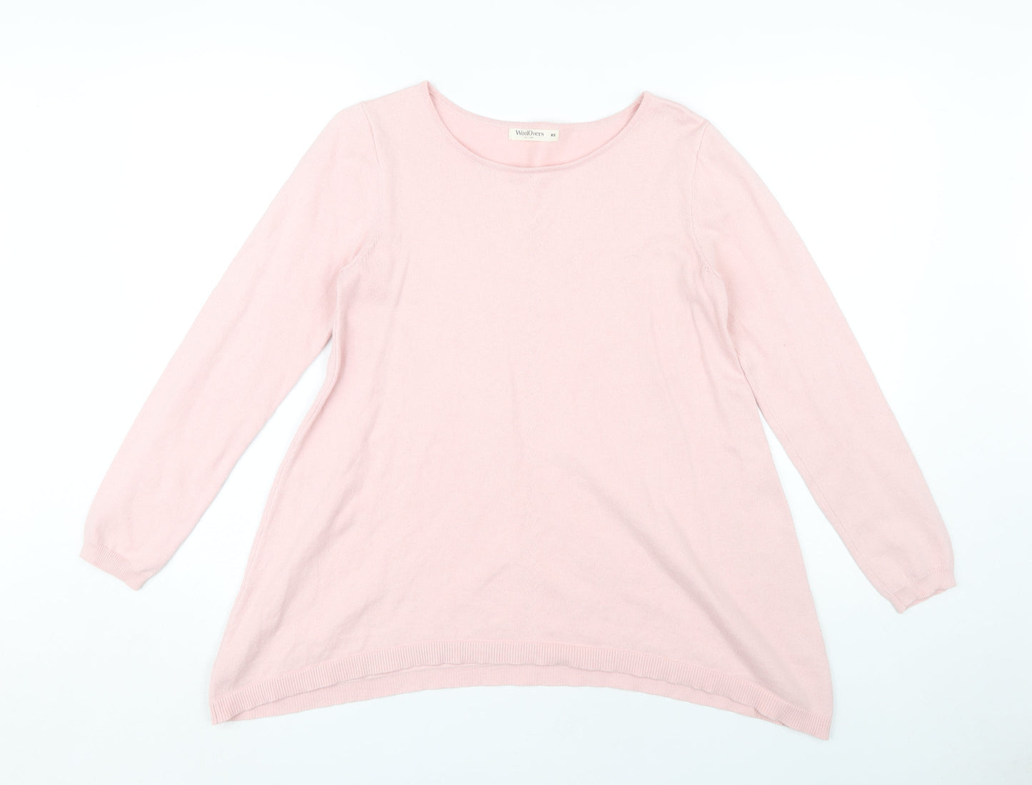 WoolOvers Women's Pink Pullover Jumper XS