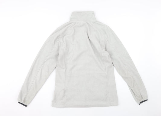 Icepeak Women's Grey Fleece Jacket Size 14