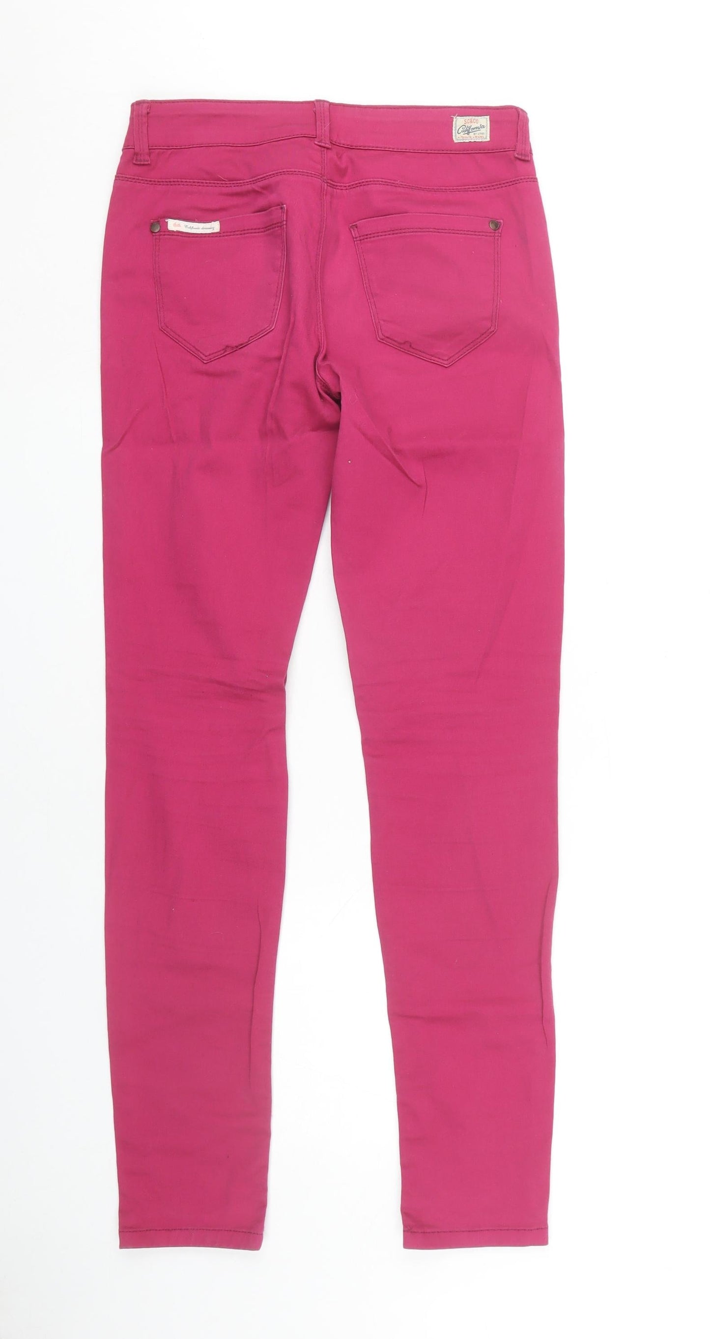 SoulCal & Co Women's Pink Skinny Jeans Size 8