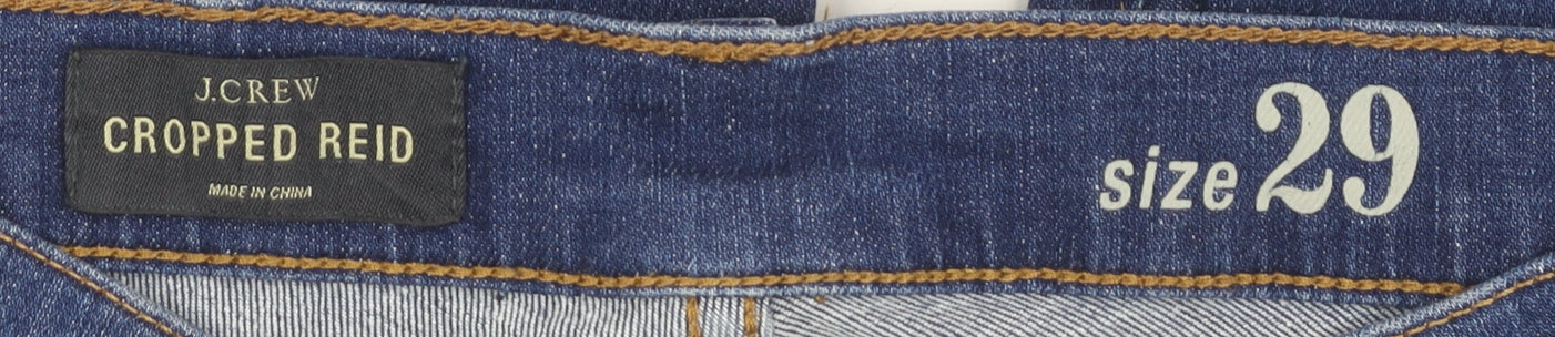 J.Crew Women's Blue Cropped Denim Jeans Size 29